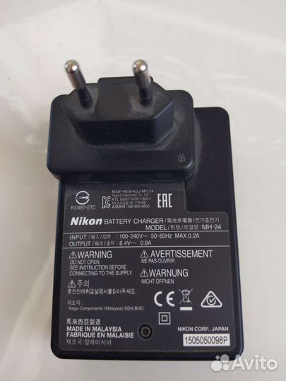 Зарядное Nikon MH-24 Оригинал