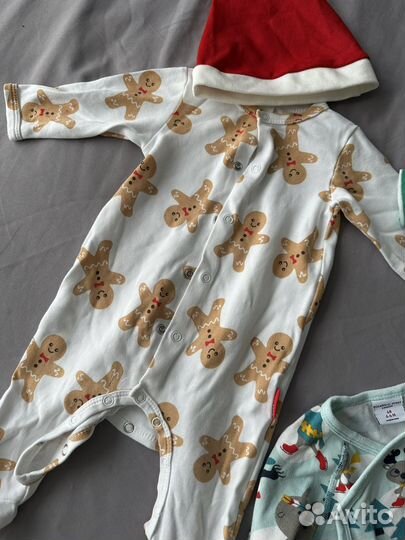 Новогодние боди 68 и 74 размеры