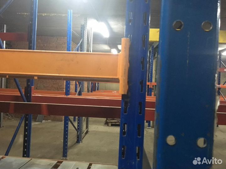 Стеллаж паллетный металлический