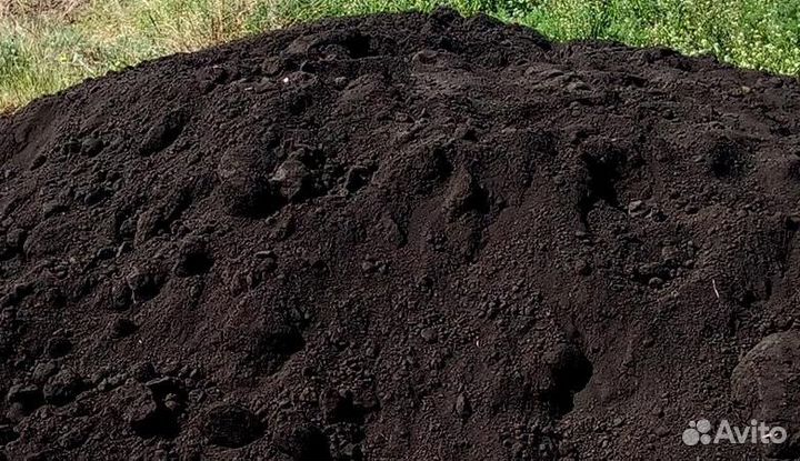 Чернозем, плодородный гр., коровий навоз, курьяк