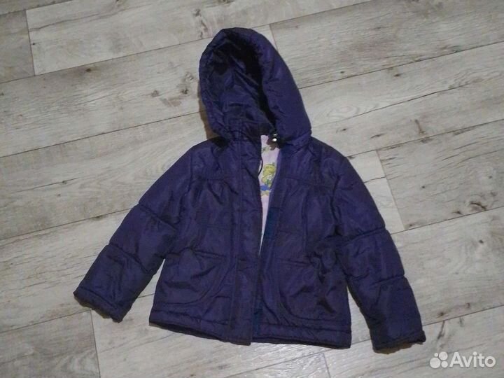 Куртка для девочки 110 116 размер