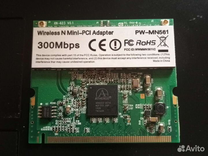 Mini-PCI Wi-Fi адаптер 300мбит