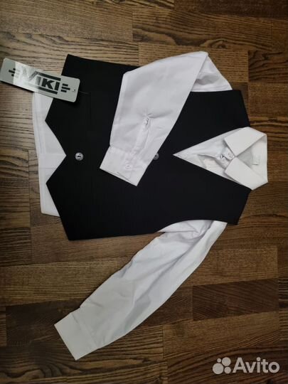 Рубашка с жилеткой