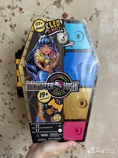 Кукла Monster High Клео «Skulltimate Secrets»