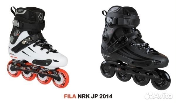 Роликовые коньки Fila NRK JP белые 43 размер