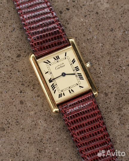 Cartier Tank Vermeil