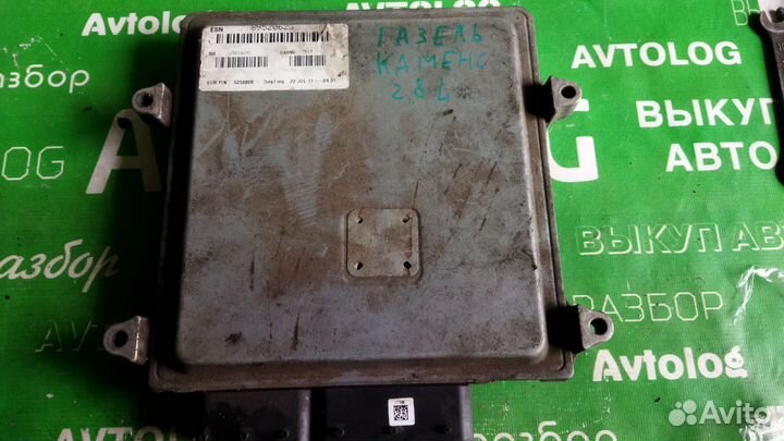 Блок Эбу Двигателя Газель 3302 Cummins 2.8