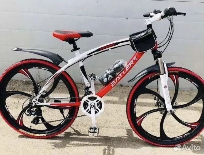 Велосипед на литых дисках