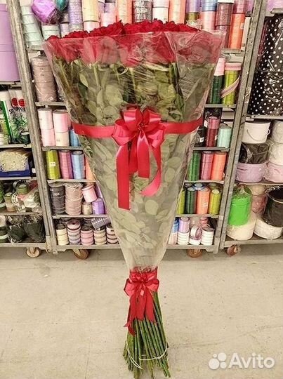 Высокие розы Букеты с доставкой