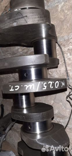 Вал кленчатый камаз евро 3