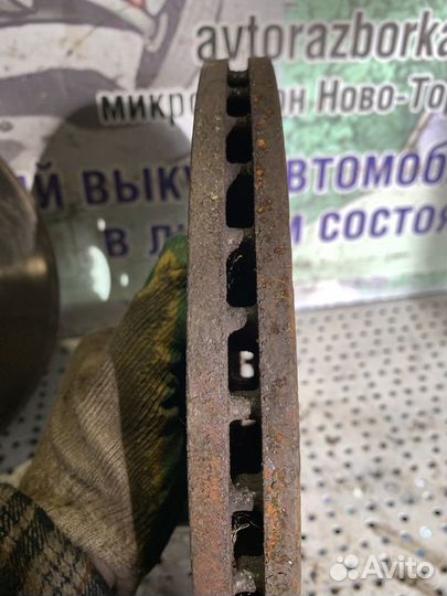 Диски тормозные передние Honda Accord VII(7)