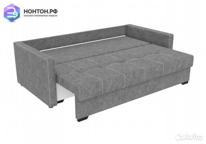 Диван тик-так Гранд темно-серый