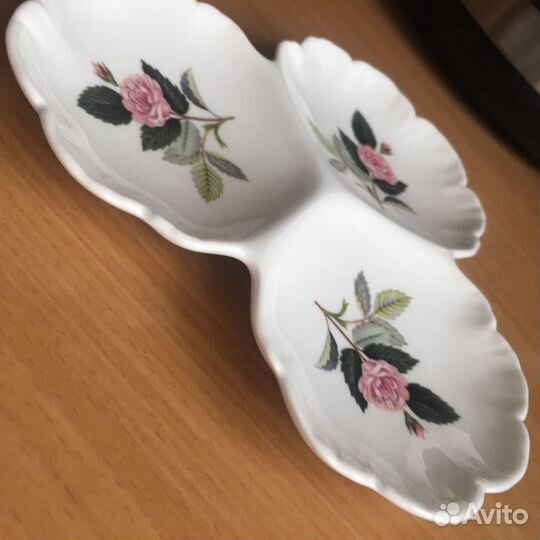 Менажница фарфор Wedgwood, Hathaway Rose