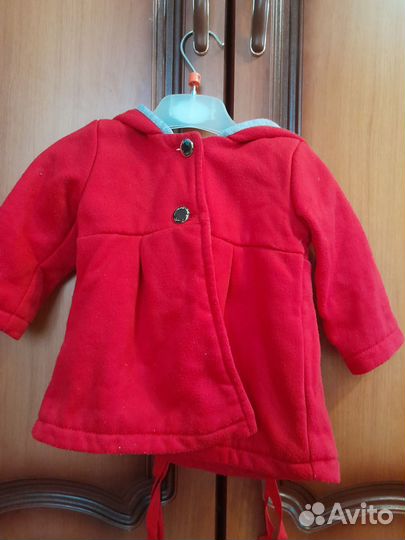 Пальто для девочки 86 - 92