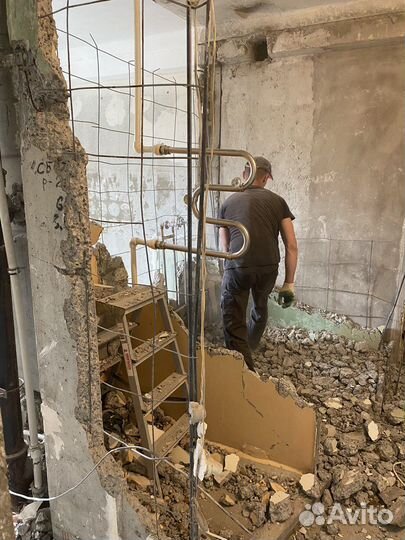 Демонтаж Подготовка квартир к ремонту