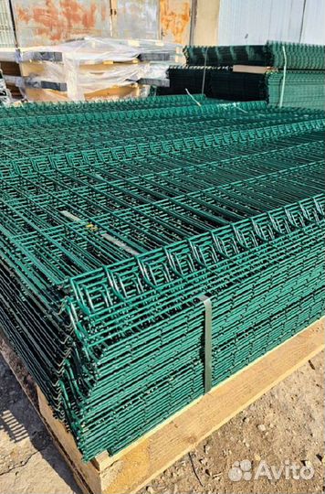 Сетка для забора 3d