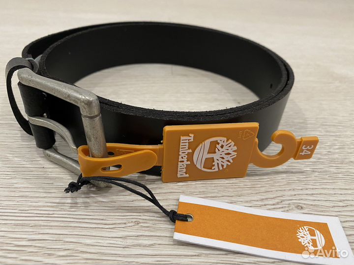 Мужской кожаный ремень Timberland