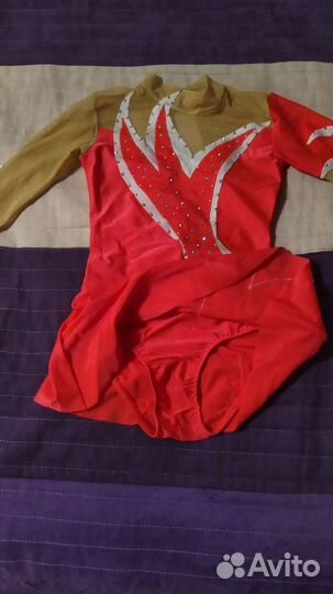 Купальник/костюм для спорт. гимн-ки, фигур. кат