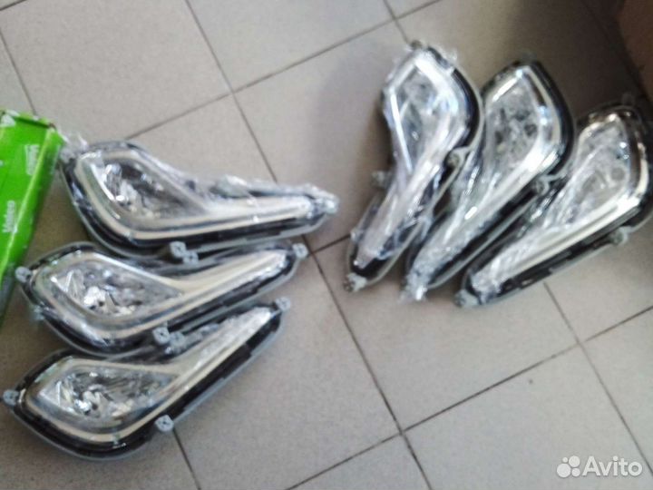 Противотуманки Солярис Хендай 2011 - 2015