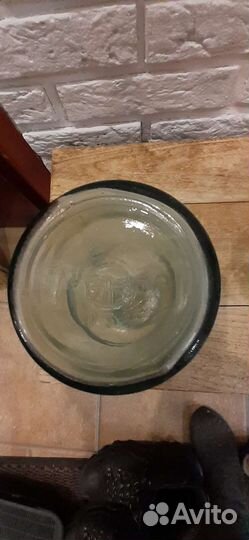 Бутылка молочная СССР 1 литр и 0.5 литра