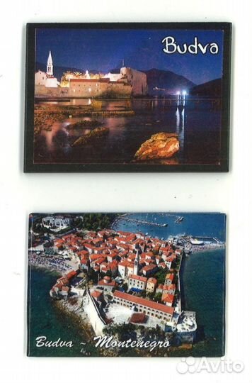 Новый магнит на холодильник Будва Budva Черногория