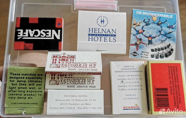 Сувенирные спички