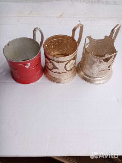 Подстаканник алюминий СССР