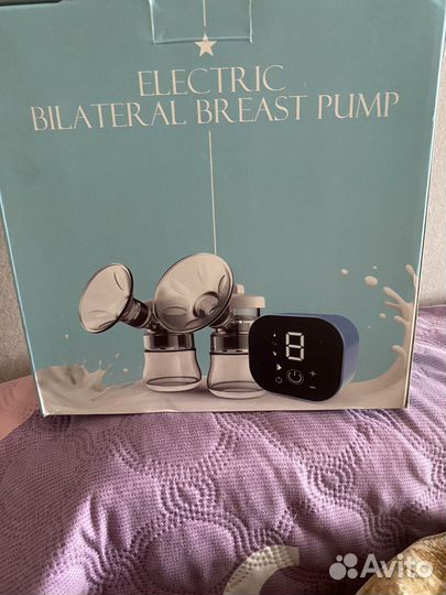 Электрический молокоотсос двойной