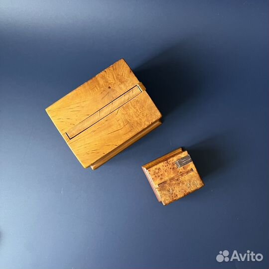 СССР набор Папиросница спичечница Сигаретница