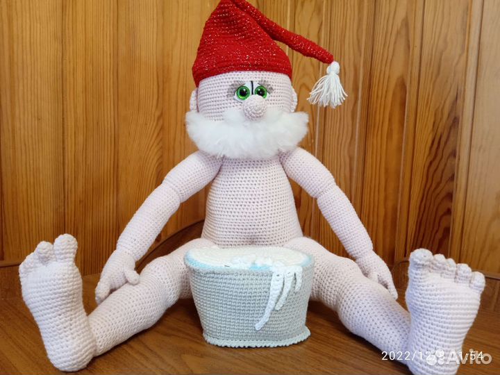 Санта клаус авторский ручная работа