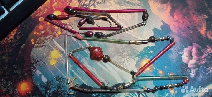 Ёлочные игрушки СССР. Бусы на ёлку СССР. Стеклярус