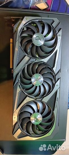 Видеокарта RTX 3070ti Asus RogStrix OC edition 8Gb
