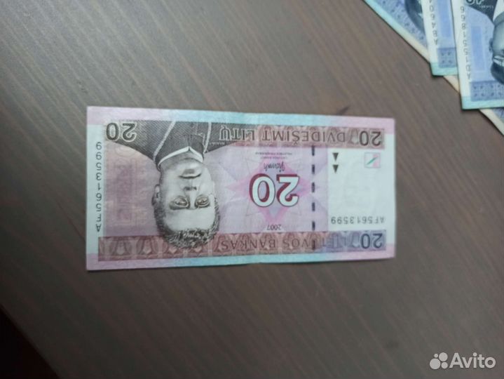 Литовские банкноты