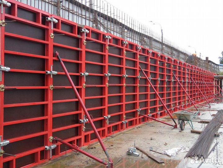 Опалубка стеновая крупнощитовая