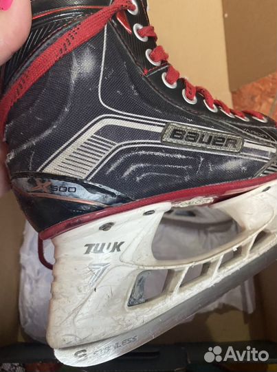 Хоккейные коньки bauer vapor x500