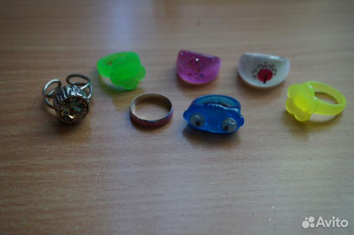 Детские браслеты и кольца