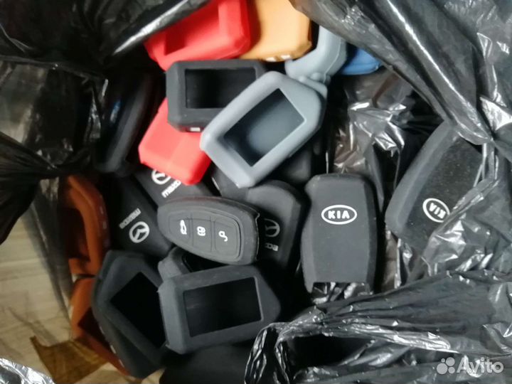 Силиконовый чехол на брелки авто