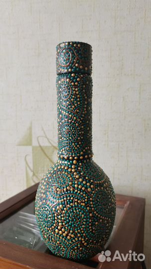 Бутылка декоративная,интерьерная,ручная роспись