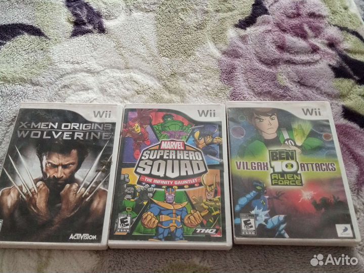 Компьютерные игры диски для Nintendo Wii