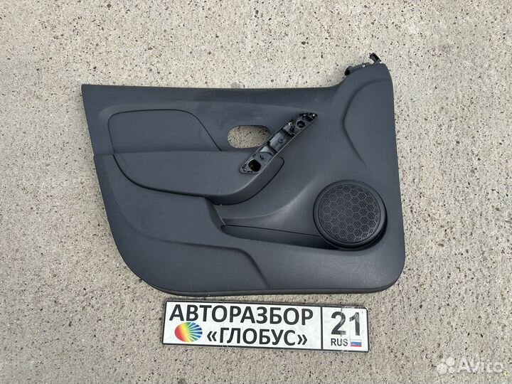 Обшивка двери пер прав Renault Logan