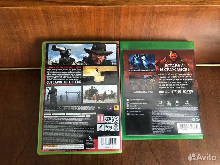 Read dead redemption и gears tactics на xbox