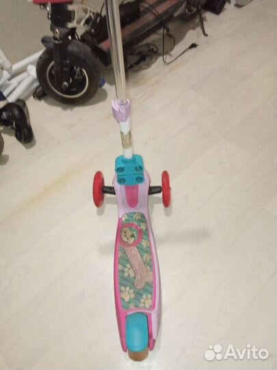 Самокат детский трехколесный бу