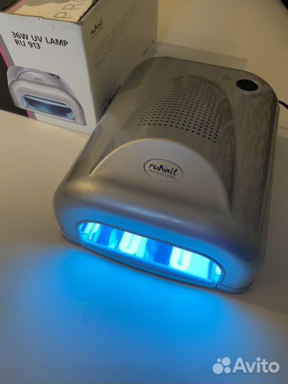 Уф лампа для ногтей runail 36 w