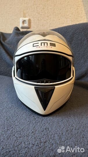 Шикарный мотошлем модуляр CMS Helmet