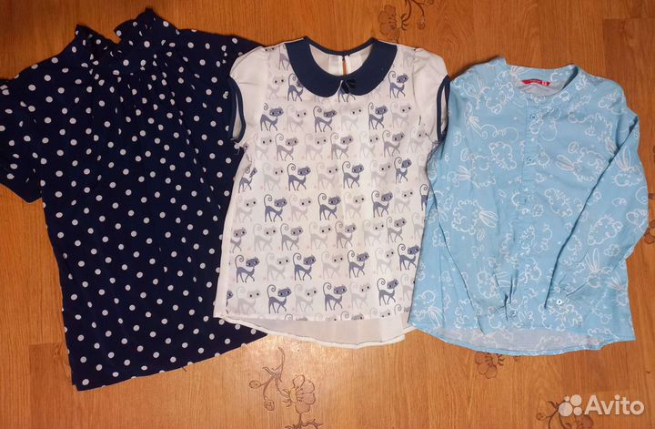 Пакет одежды для девочки 128-134