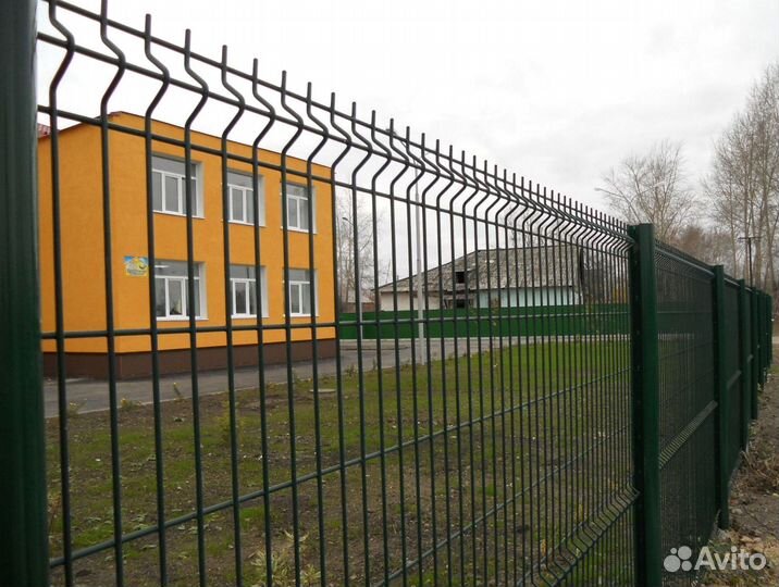 3Д сетка гиттер для забора