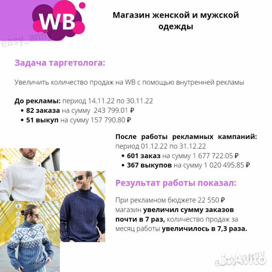 Реклама на Вб. Продвижение Wildberries