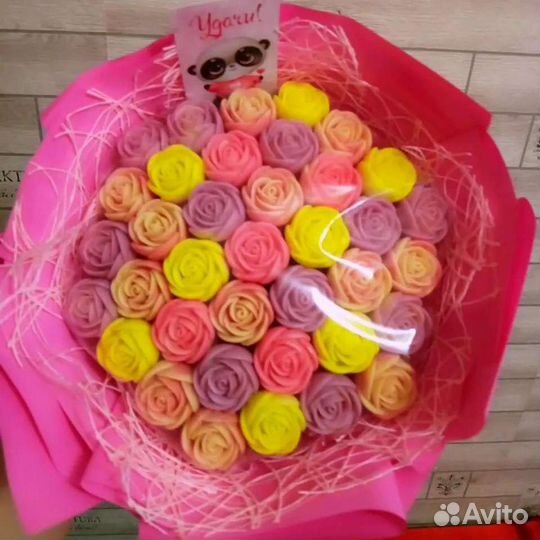 Букет из шоколадных роз