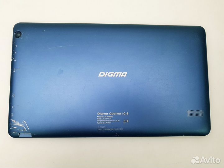 Digma Optima 10.8 Wi-fi TS1008AW 8gb