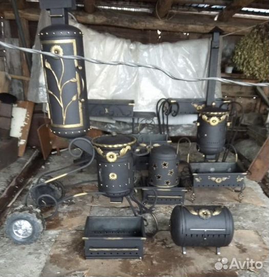 Мангалы/печи/коптильни